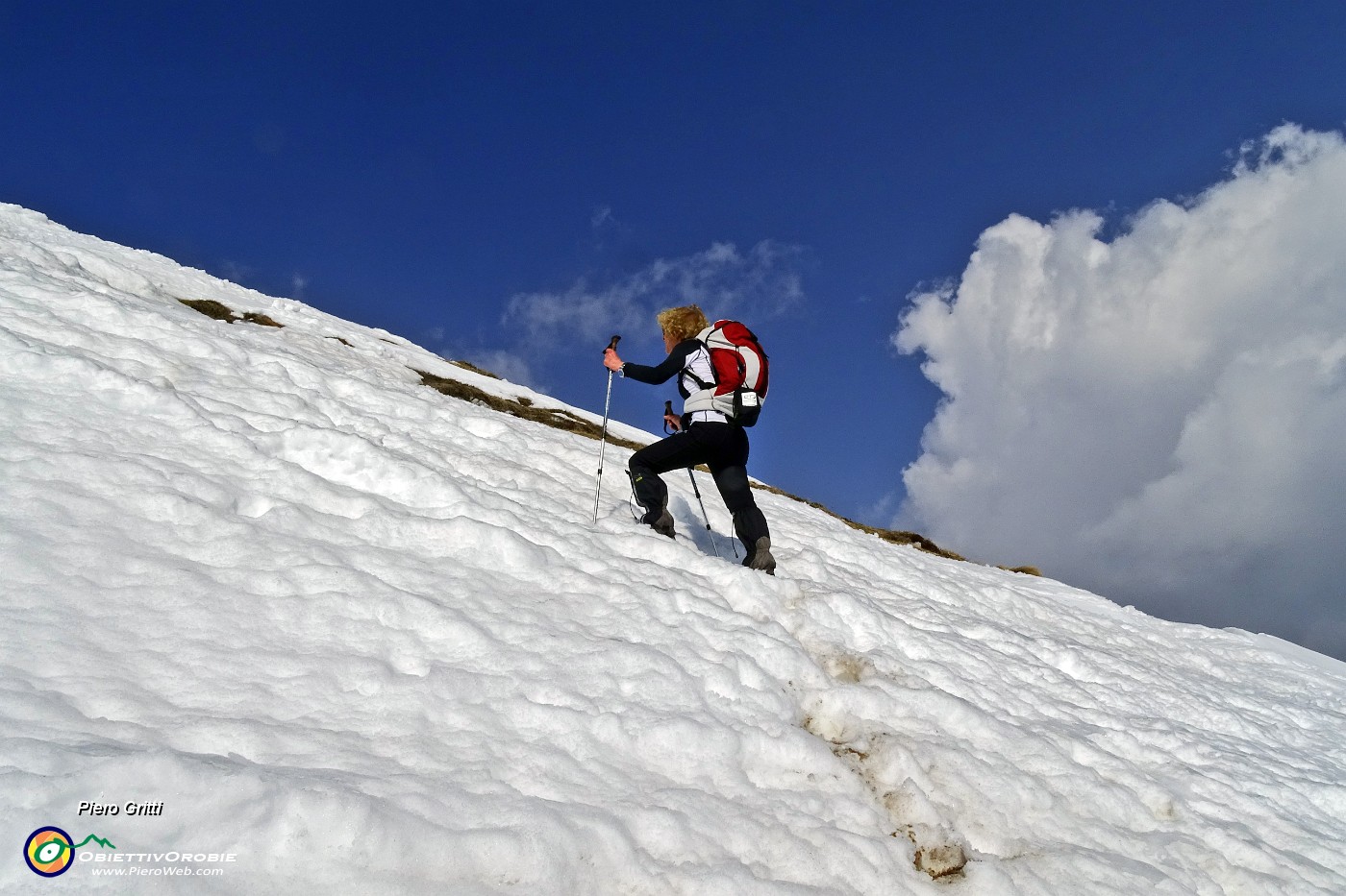 66 Dal passo alla cima ...strappo finale !.JPG -                                